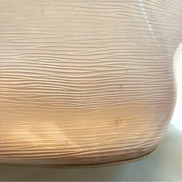 ❌SOLD❌  Louis Vuitton Epi Plage Clear Vinyl PVC & White Leather Tote Large - Picture 13 of 17